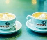 Giovanni Coffee Cups and Cafe Art