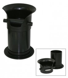 Coffee knock tube commercial 350mm removable top