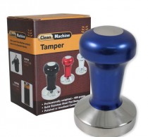 Coffee tamper 58mm stainless flat blue – Protamp