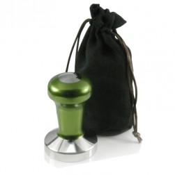 Coffee tamper 58mm stainless flat green – Protamp